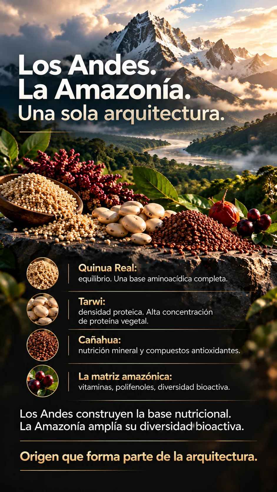 Origen Andino Amazónico